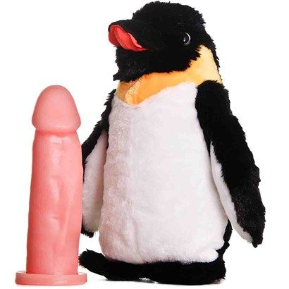 Pinguim Sensual Com Prótese Hot Flowers