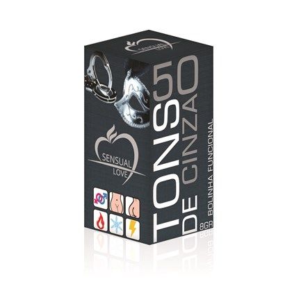 Bolinha Funcional 50 Tons De Cinza 02 Unidades Sensual Lov