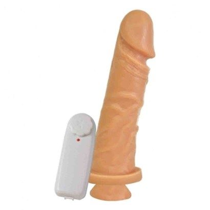 Prótese Com Vibrador 15,3 X 4Cm Sexy Fantasy